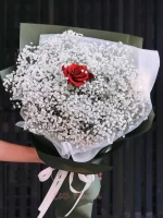 bó hoa baby mix hoa hồng, biểu tượng only love