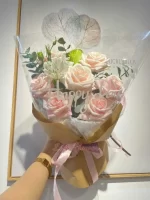 Bó hoa giá rẻ, đơn giản dễ thương